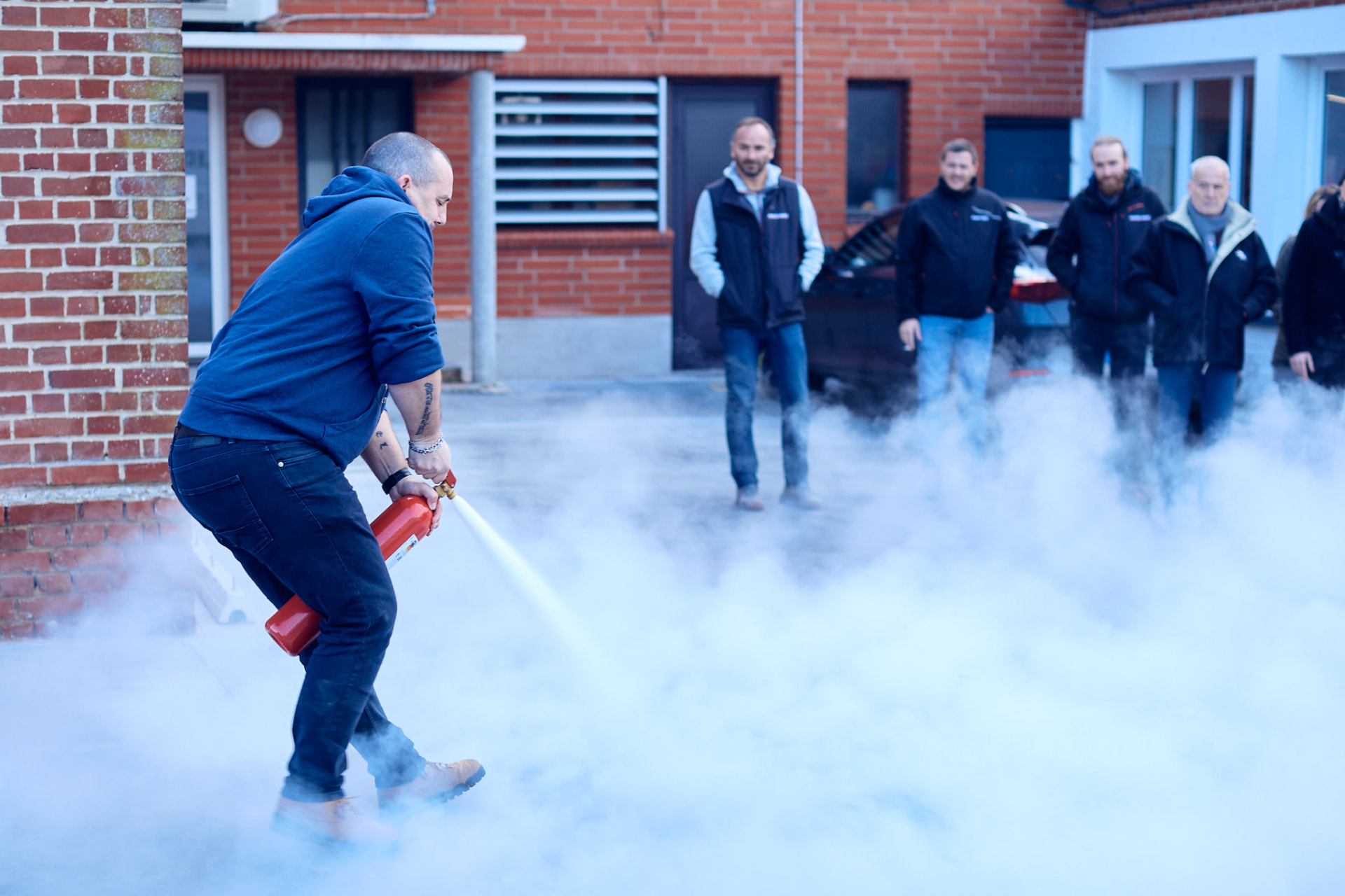 Exercice d’évacuation incendie