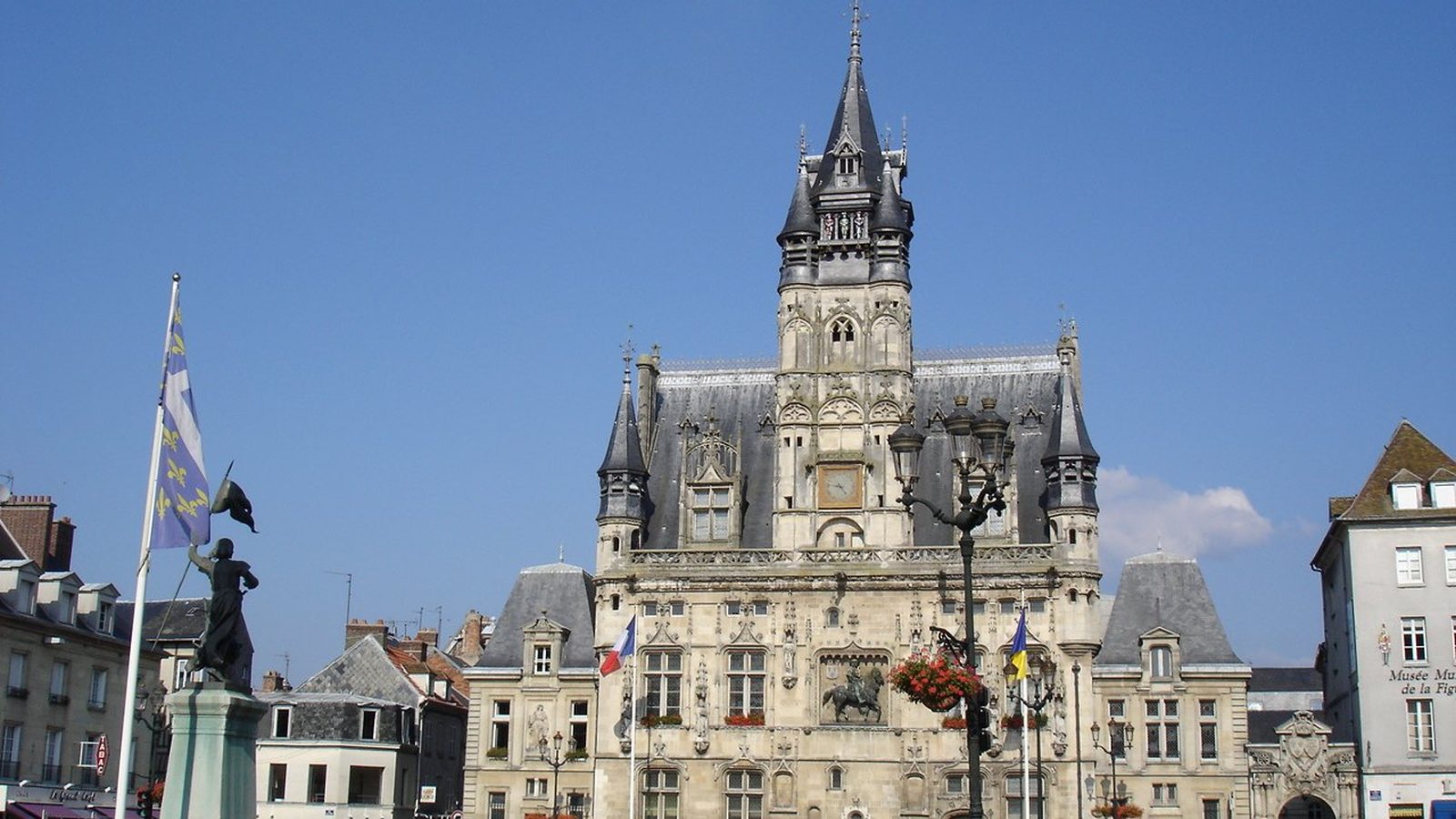 Vue de Compiègne