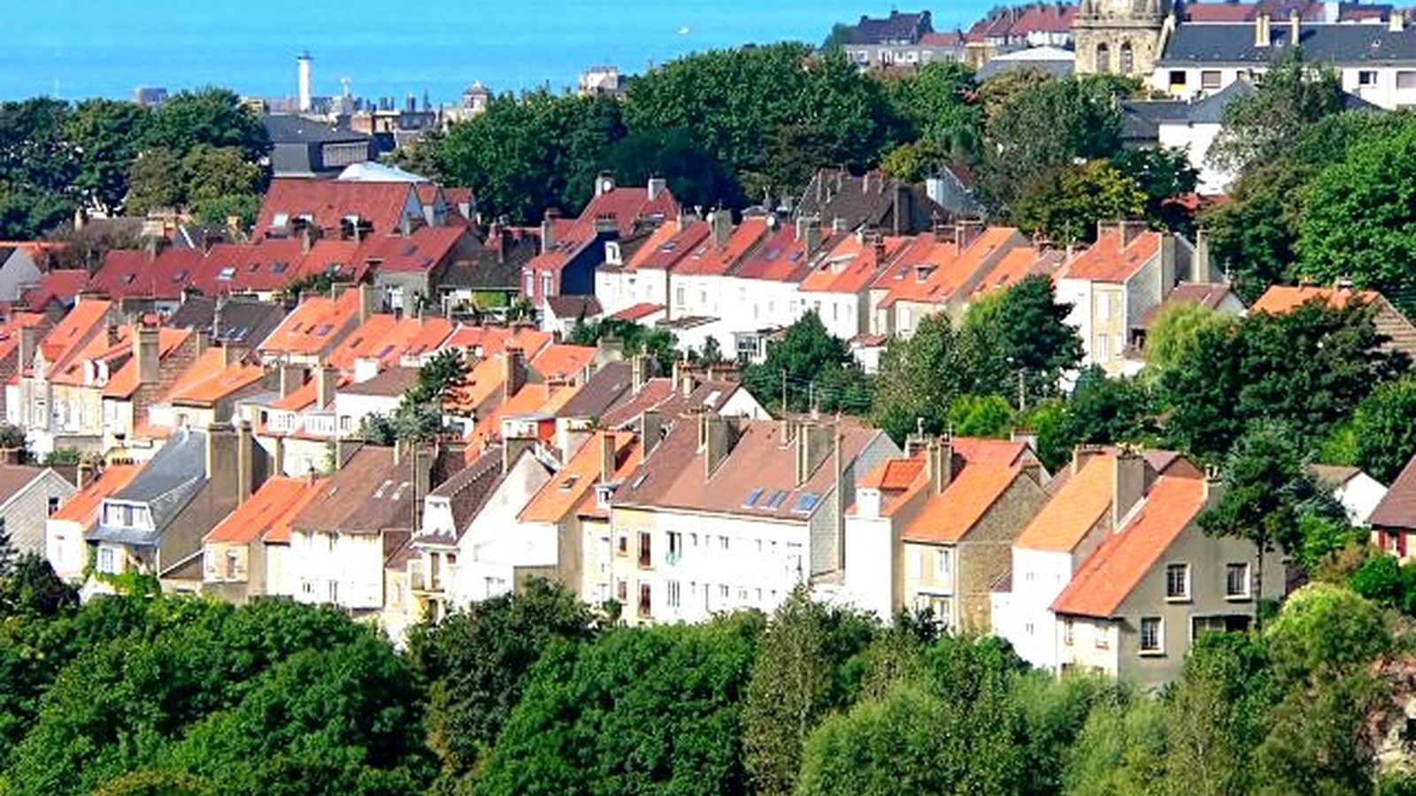 Vue de Boulogne-sur-Mer