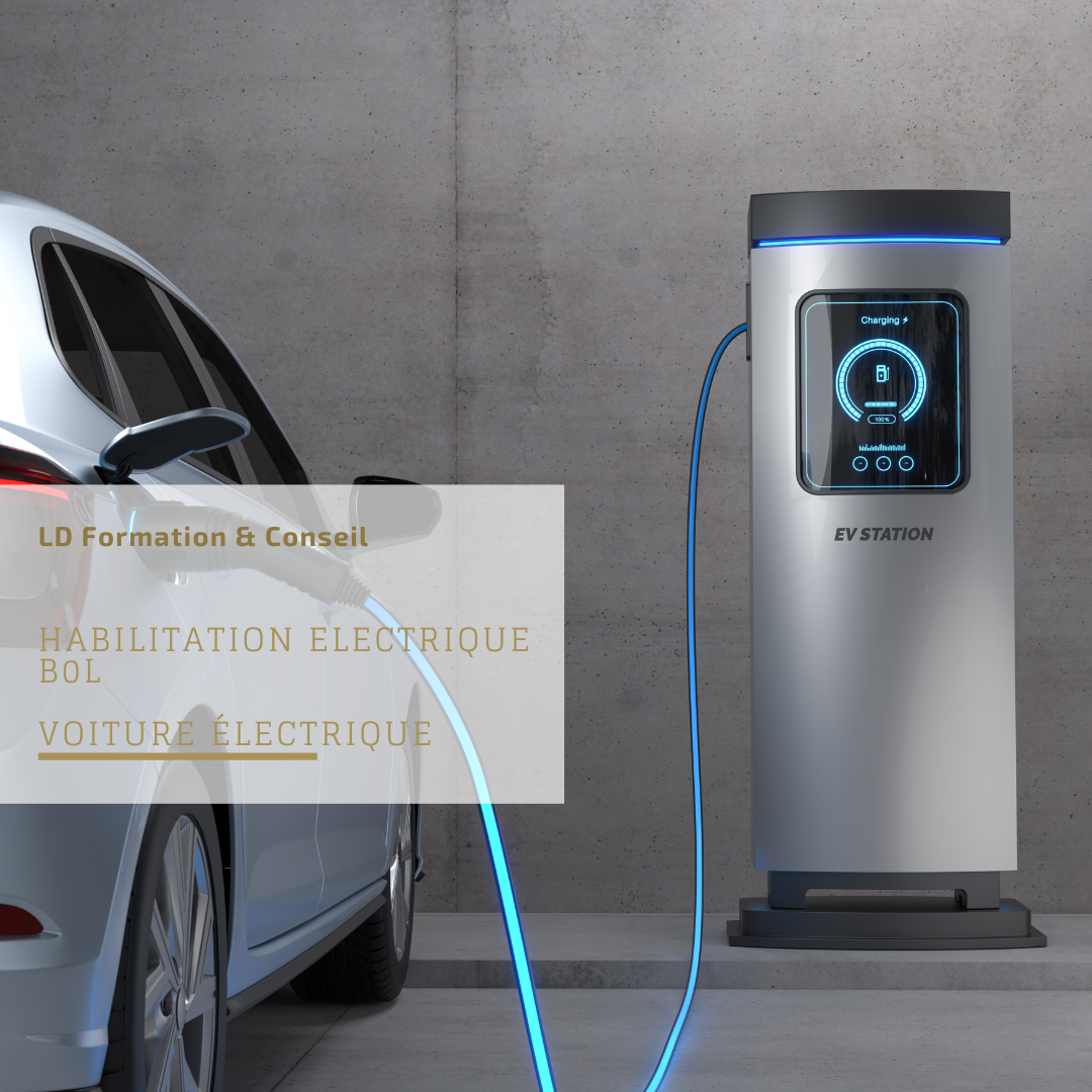 Formation habilitation electrique b0l - voiture électrique  — situation de formation en entreprise