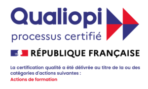 Logo Qualiopi — La certification qualité a été délivrée au titre de la catégorie d’action suivante : actions de formation